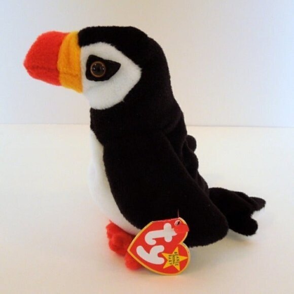 TY Beanie Babies Puffer the Puffin 1997 🌞 - Picture 1 of 3